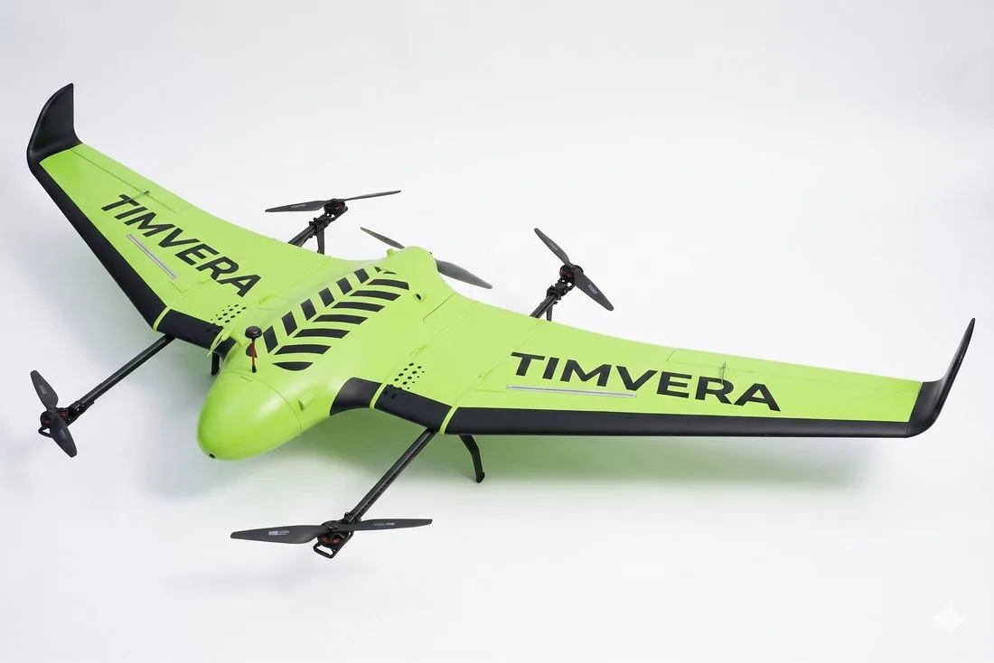 eVTOL TIMVERA — вид 3/4